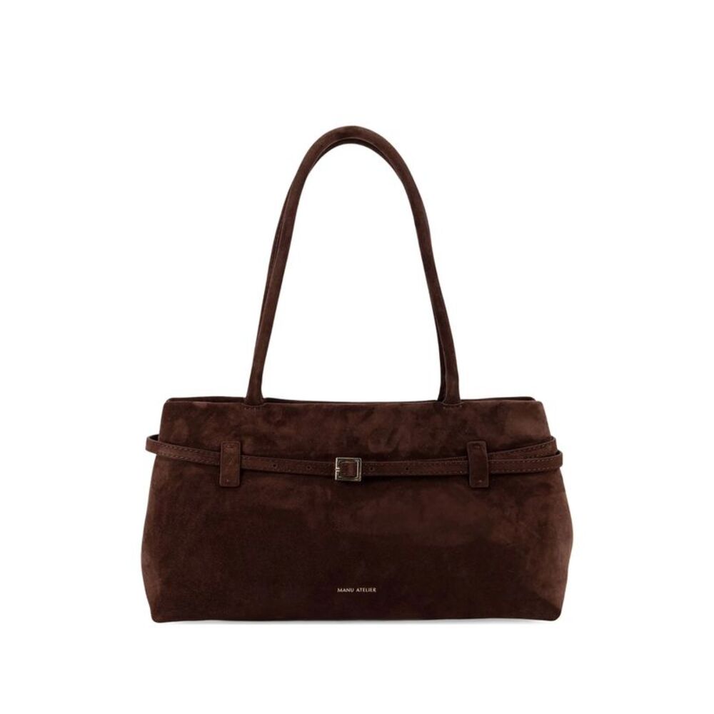 Manu Atelier Brown Shoulder Bags Women